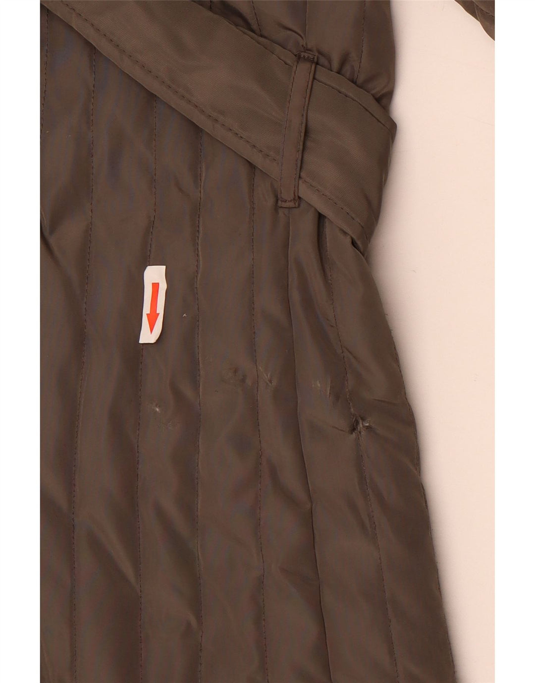 Michael Kors Veste matelassée pour femme UK 18 XL Marron Polyester