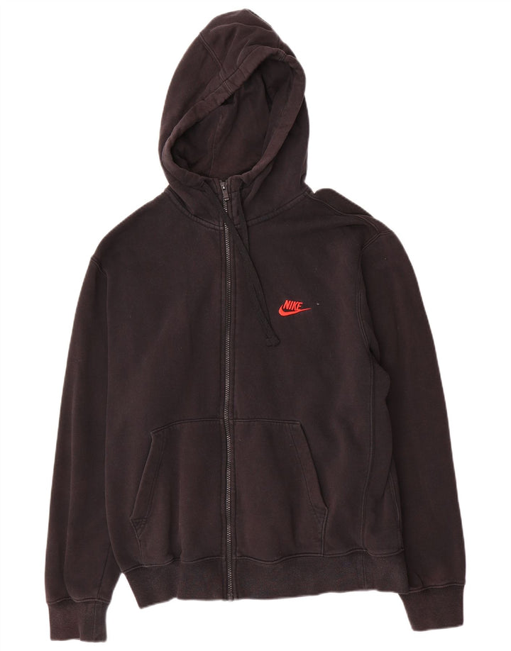 Nike Sweat à capuche zippé pour homme Taille S Noir