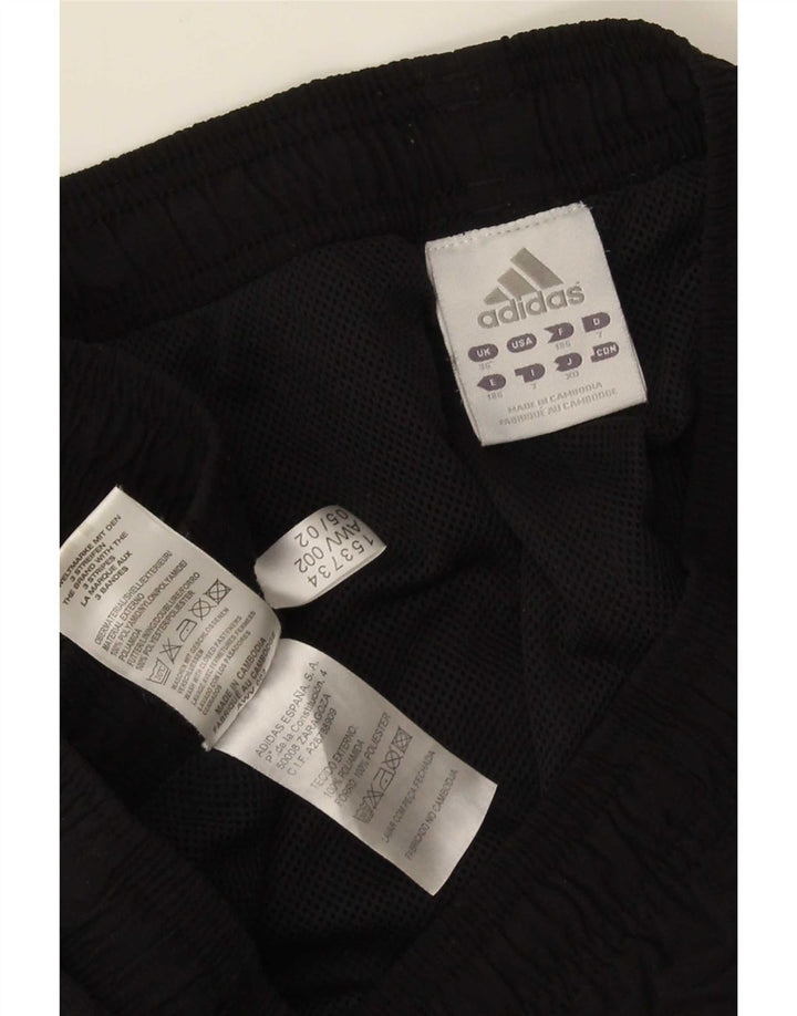 Adidas Pantalon de survêtement pour homme Joggers Large Noir Polyester