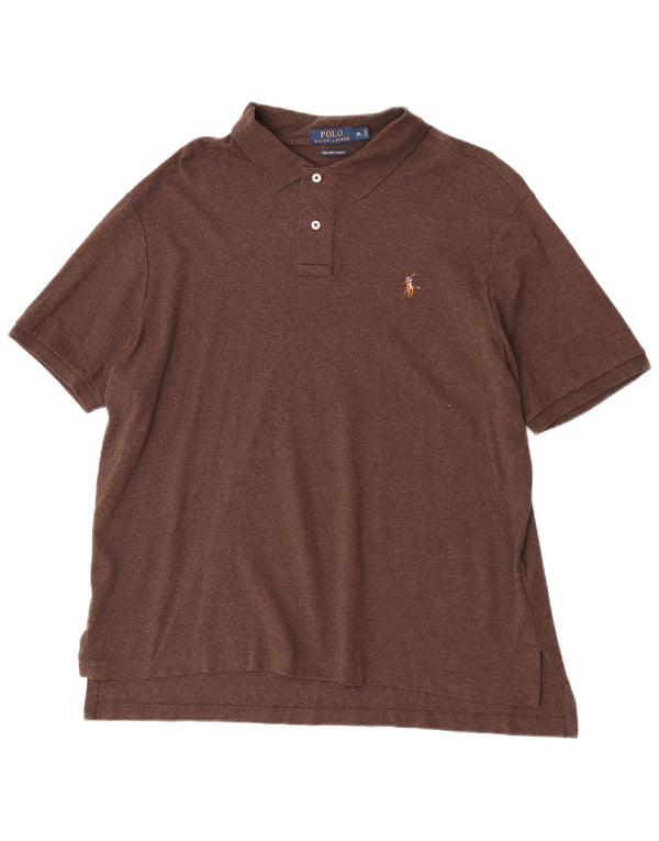 Polo Ralph Lauren Polo Homme XL Marron Coton