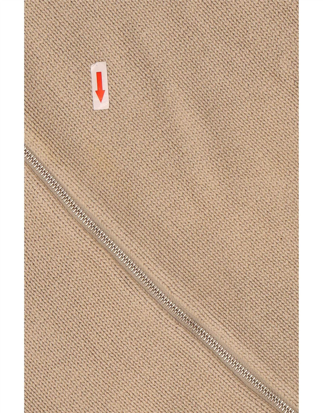 Levi's Cardigan Full Zip Pull XL Homme Beige Coton