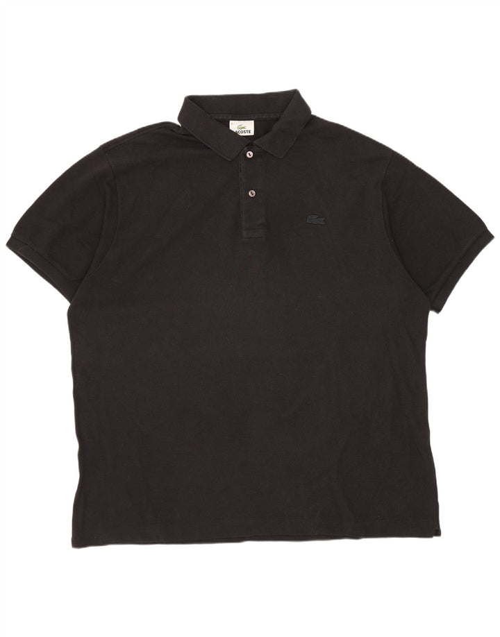 Lacoste Polo Homme Taille 6 XL Coton Noir