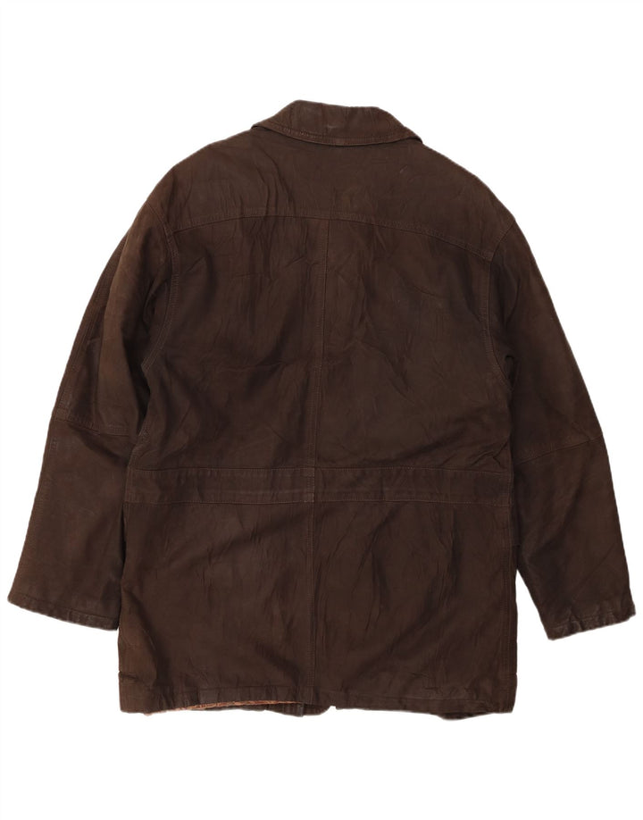 Suprema Veste en cuir pour homme IT 48 Cuir marron moyen