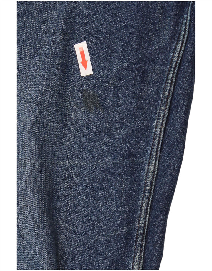 MARKS & SPENCER Jean droit Sophia pour femme UK 12 Medium W30 L33 Bleu