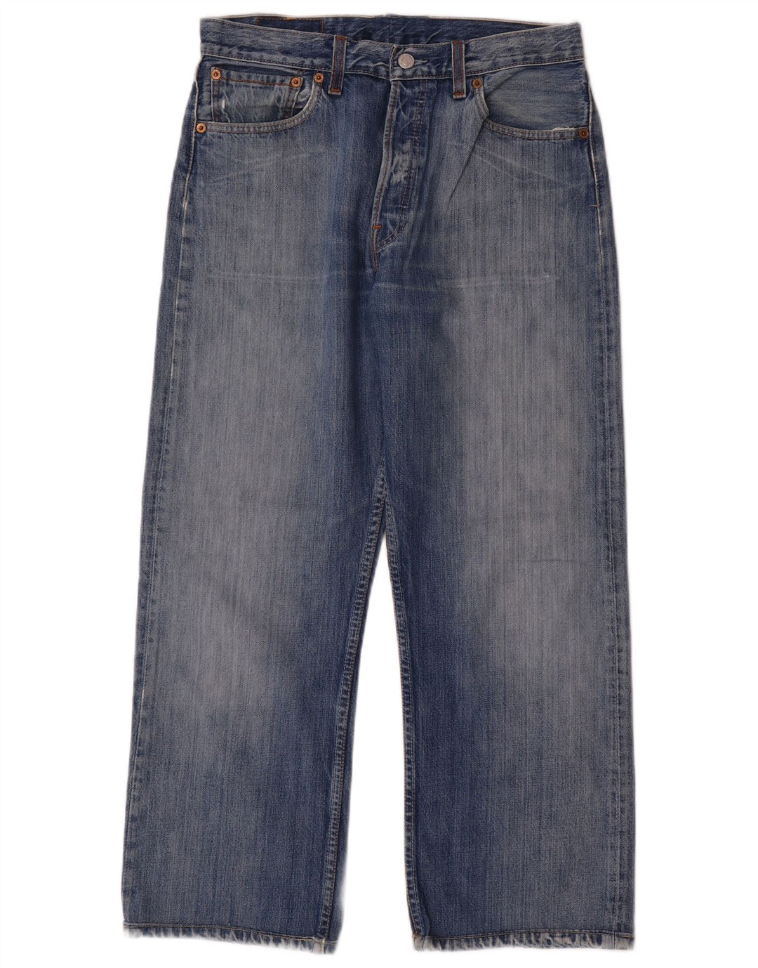 Levi's Jean Droit 501 Homme Bleu W33 L27 Coton
