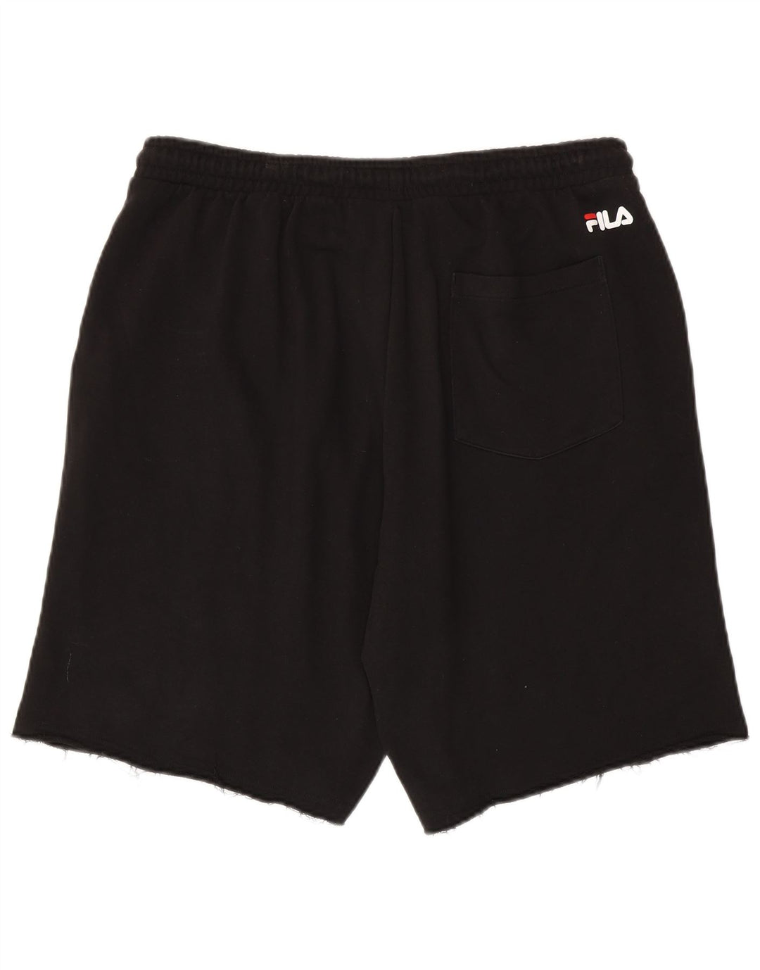 FILA Short de Sport Graphique Homme 2XL Noir