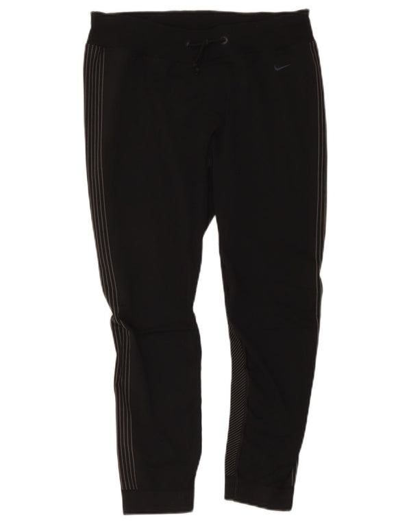 Pantalon de survêtement Nike Dri Fit Capri pour femme, taille 44, noir moyen