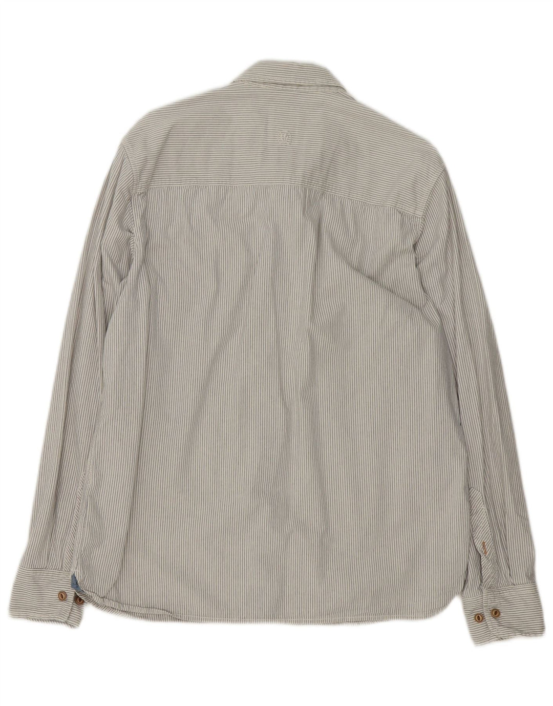 Chemise Homme Fat Face Coton Rayé Blanc Moyen
