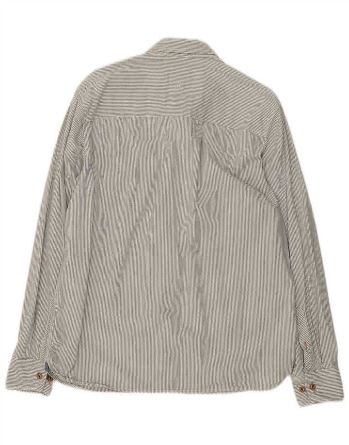 Chemise Homme Fat Face Coton Rayé Blanc Moyen