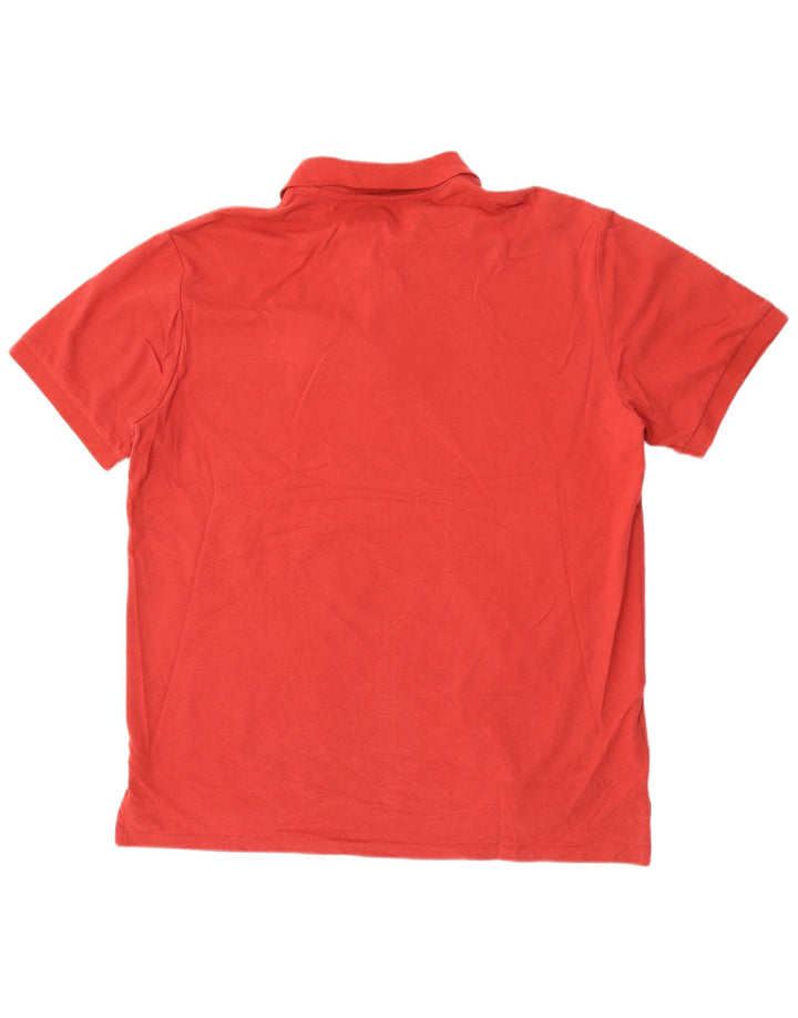 Eddie Bauer Polo Homme XL Rouge Coton