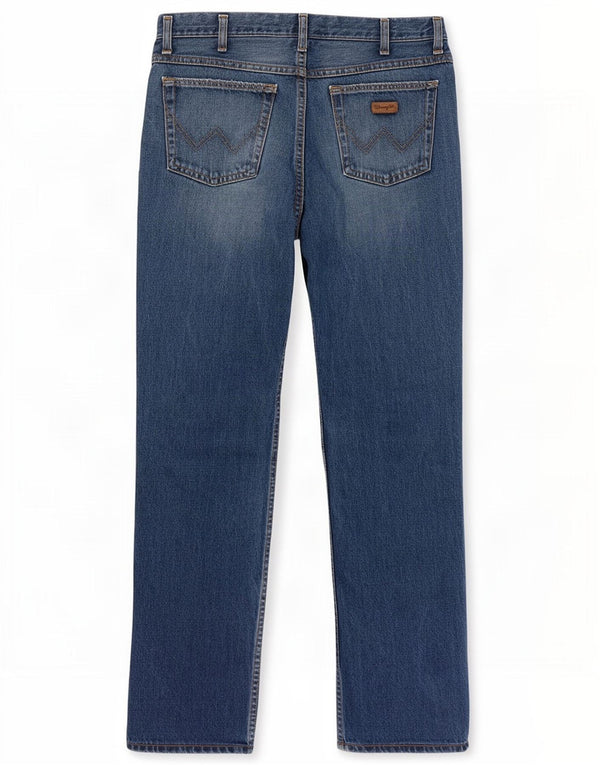 Wrangler Jean droit homme W33 L30 bleu coton