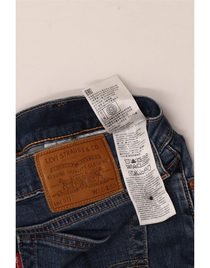 Levi's Jean Slim 511 Homme Bleu W32 L30 Coton