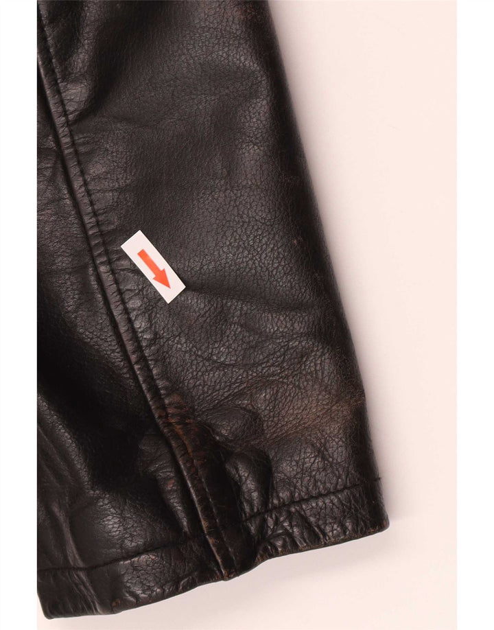 Wilsons Veste en cuir pour homme UK 38 Medium Noir
