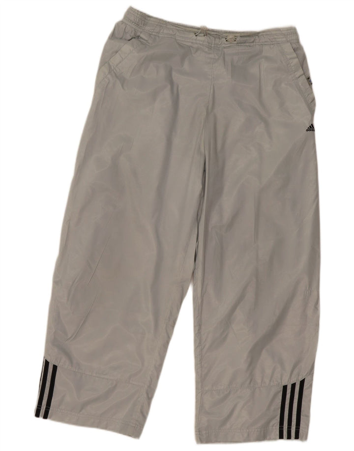 ADIDAS Pantalon de survêtement pour hommes Large Gris Polyester