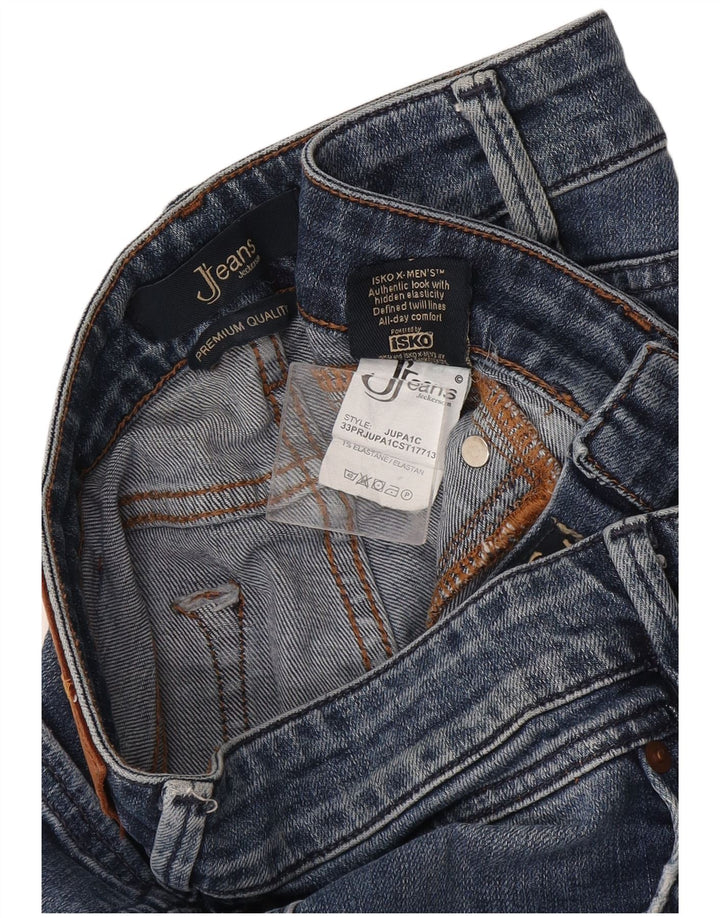 Jeckerson Jean Slim Homme W33 L29 Bleu Coton