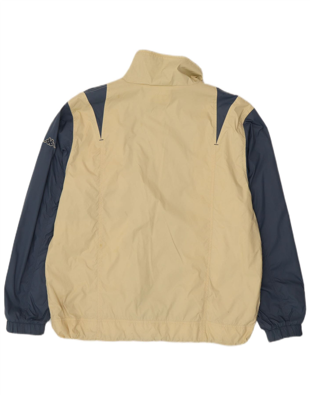 KAPPA Veste de Survêtement Garçon 15-16 Ans 3XL Beige Colorblock Nylon