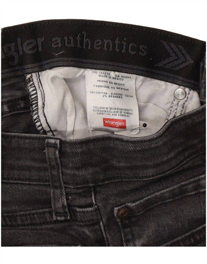 Wrangler Jean droit homme W28 L30 gris coton