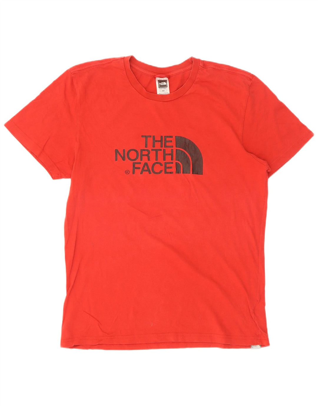 The North Face T-Shirt Graphique Homme Rouge Moyen Coton