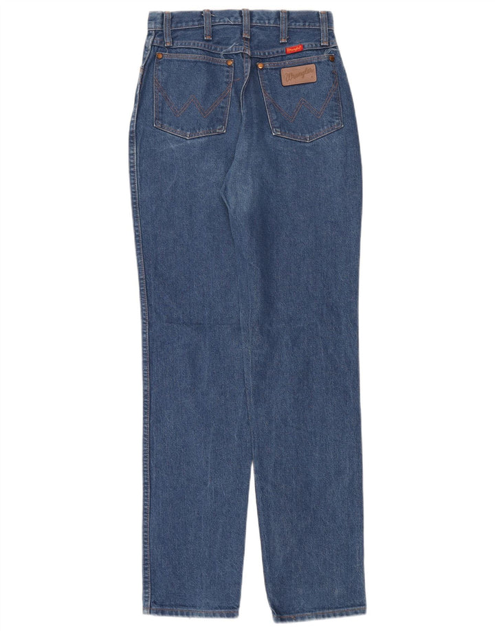 Wrangler Jean fuselé taille haute pour femme W26 L34 Bleu Coton