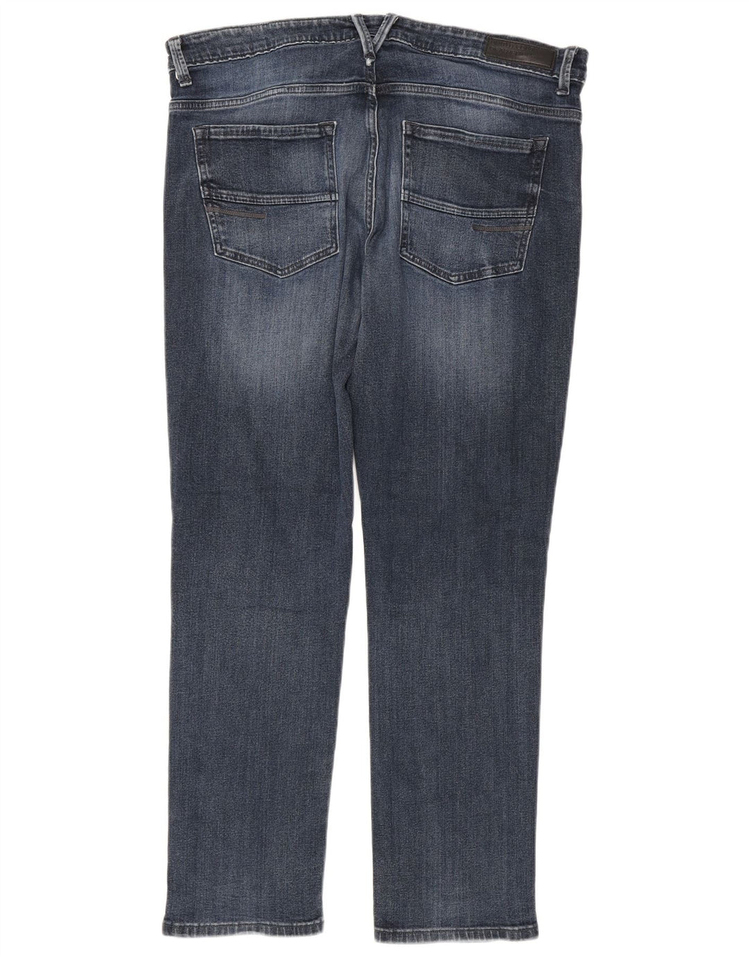 Benetton Jean Slim W38 L31 Homme Bleu Marine