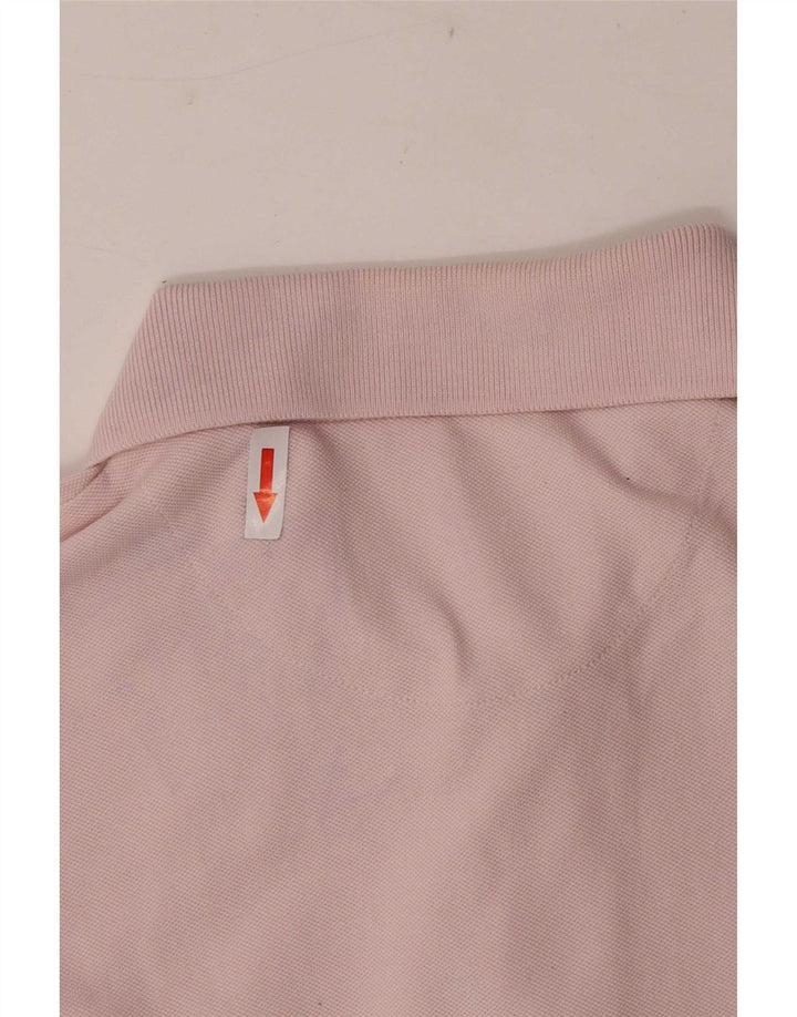Lyle & Scott Polo Homme Petit Rose Coton