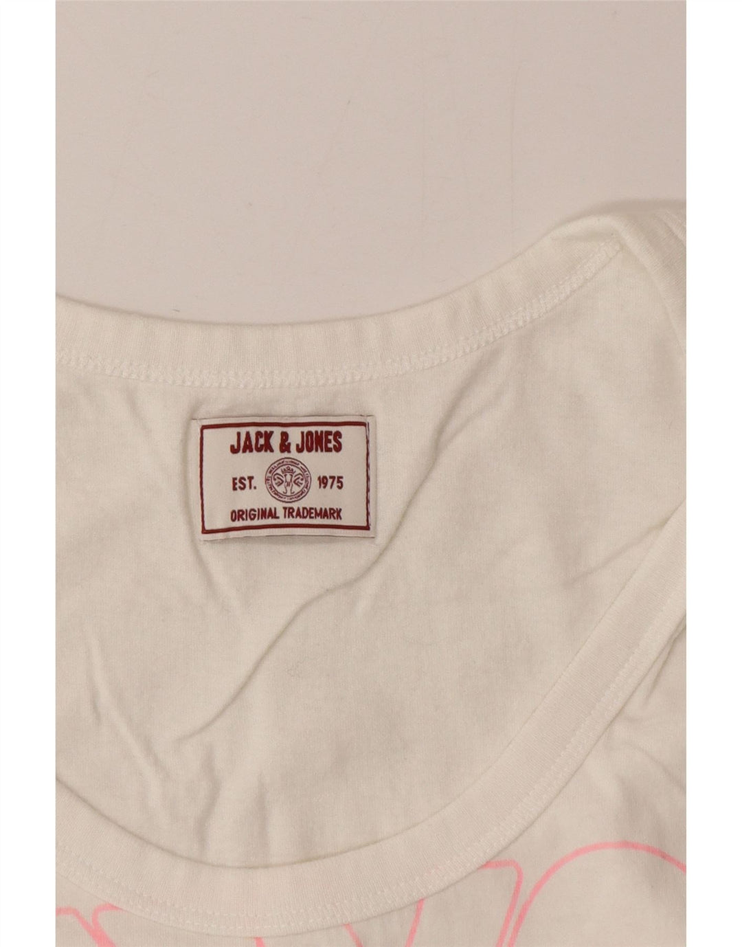 Jack & Jones Débardeur Graphique Homme Petit Blanc