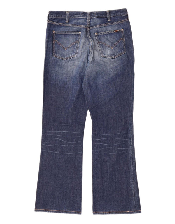 Energie Mens New Morrison Bootcut Jeans W33 L32 Bleu Classique