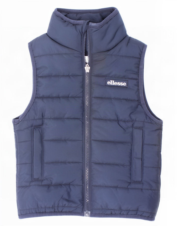 Ellesse Gilet rembourré garçon 2-3 ans Bleu marine Polyester