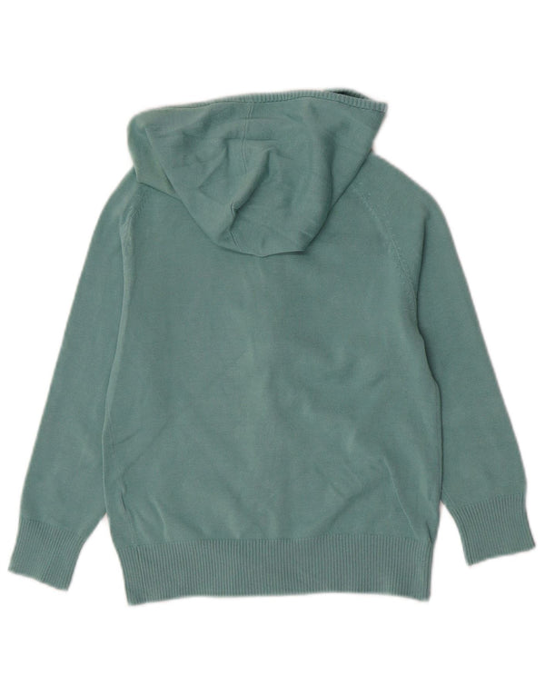 Zara Pull à capuche zippé fille 9-10 ans Petit coton vert