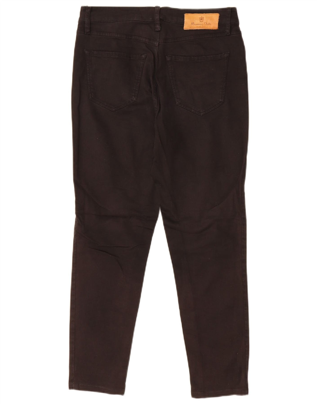 Massimo Dutti Jean skinny court pour femme EU 40 Medium W30 L26 Noir