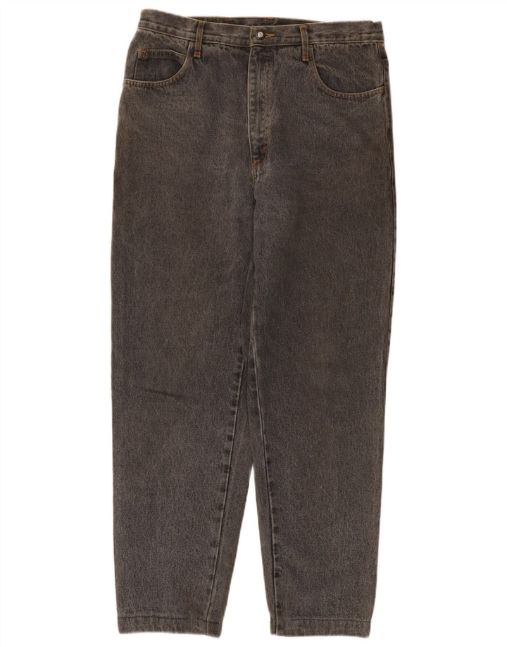 VINTAGE Jean fuselé femme W32 L30 Gris