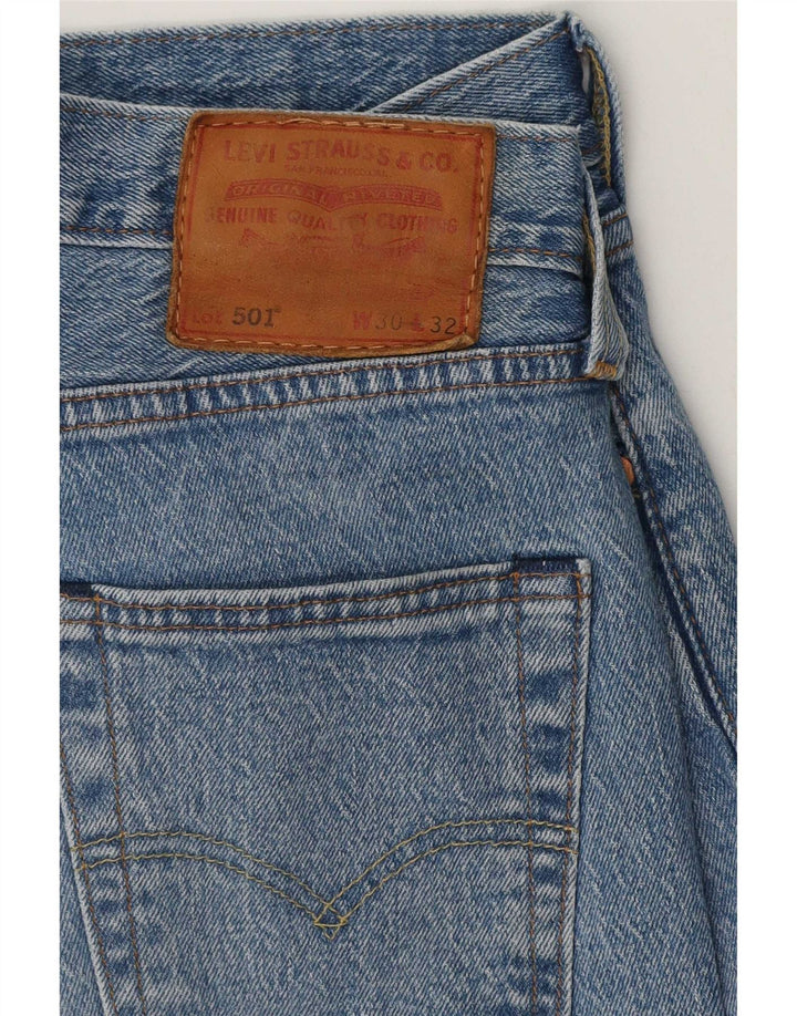 Levi's Jean Droit 501 Homme Bleu W30 L32 Coton