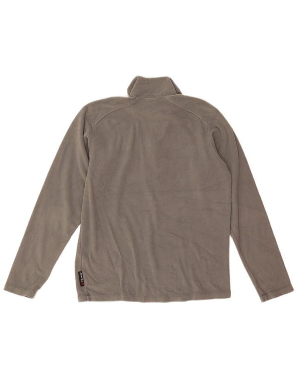 Helly Hansen Pull polaire à col zippé pour homme Petit gris Polyester