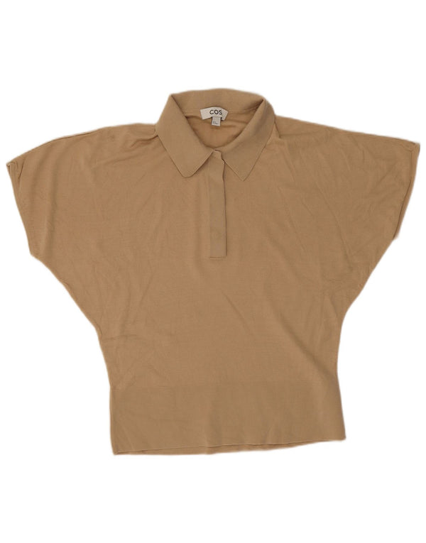 Cos Polo Batwing pour femme UK 14 Beige moyen
