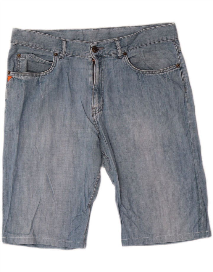 Kappa Short en Jean Perfect Fit W33 Homme Bleu Moyen Coton