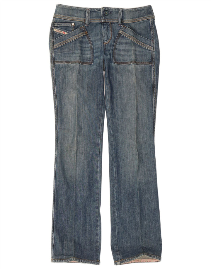 Jean Diesel Reckfly Bootcut Femme W27 L32 Bleu Coton