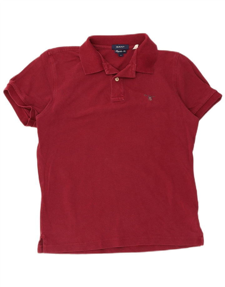 Gant Polo Regular Fit Homme Petit Rouge Coton