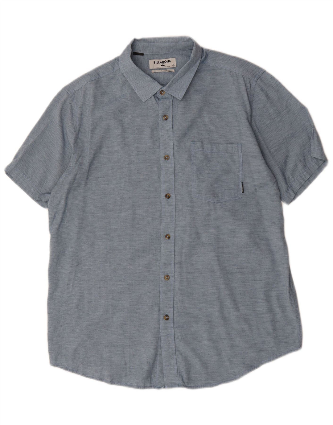 Billabong Chemise à manches courtes Core Fit pour hommes, grand bleu