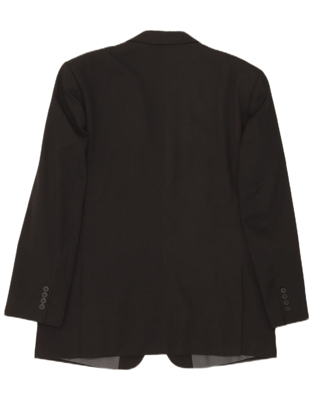 Marks & Spencer Veste blazer à 2 boutons pour homme UK 42 Large Noir Polyester