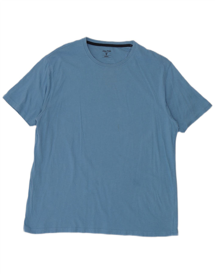 James Pringle T-Shirt Homme Grand Bleu Coton