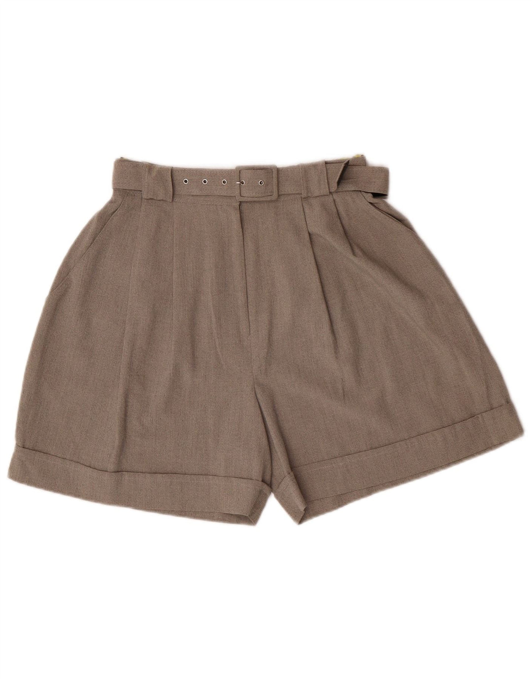 Ecco Short décontracté taille haute pour femme EU 38/40 Medium W26 Gris Classique