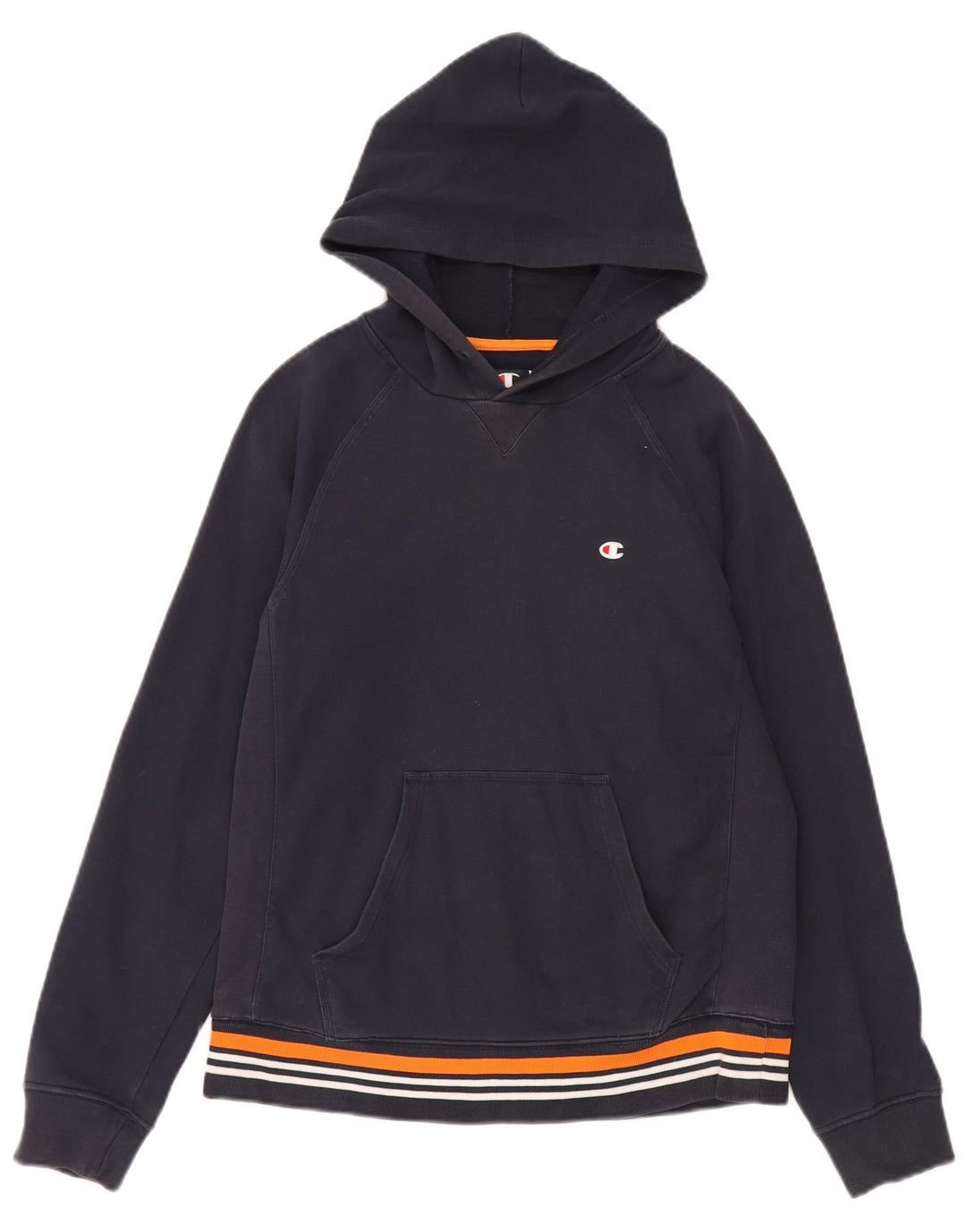 Champion Pull à Capuche Homme Bleu Marine Moyen Coton