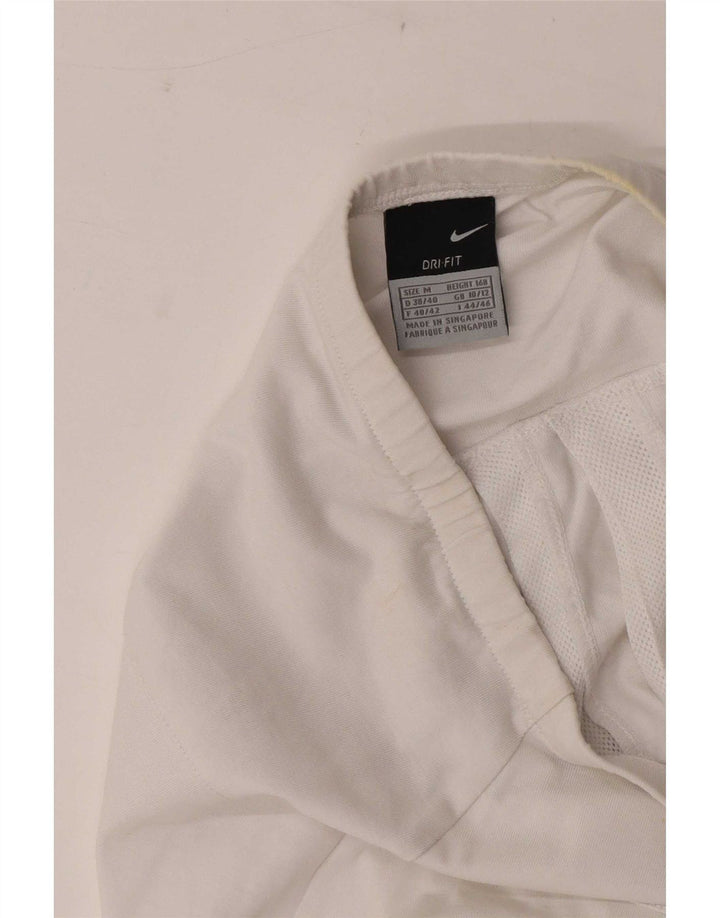 Nike Short de sport pour femme UK 14 Blanc moyen