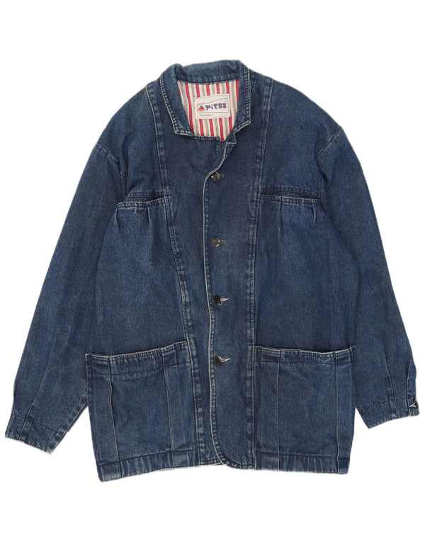 veste en jean homme vintage UK 42 XL Bleu