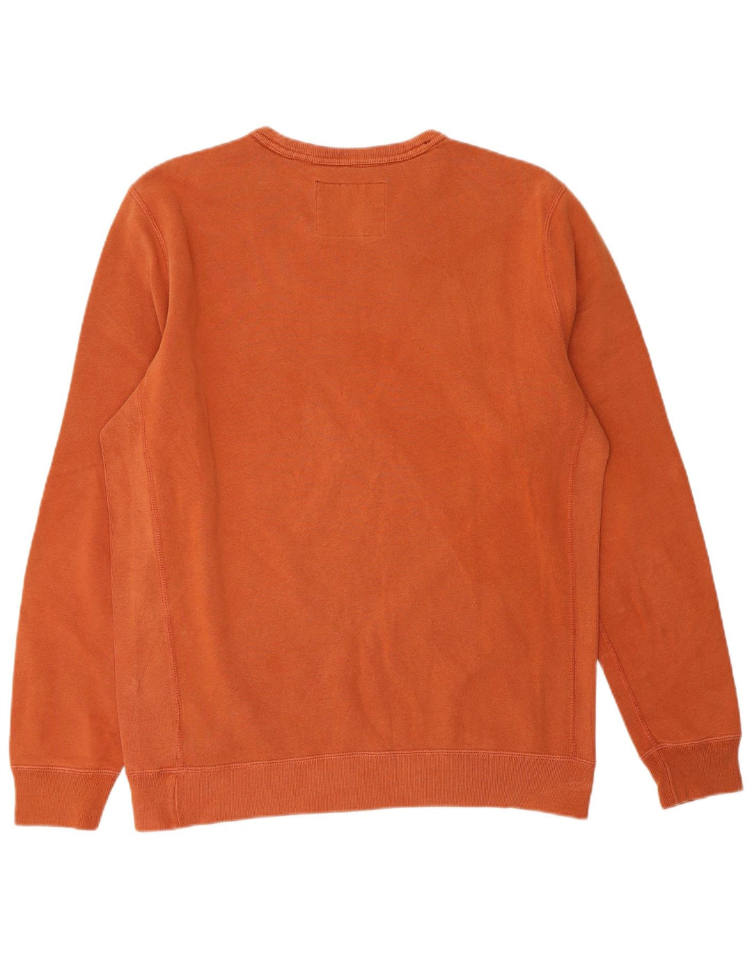 ABERCROMBIE & FITCH Sweat-shirt pour homme en coton orange moyen