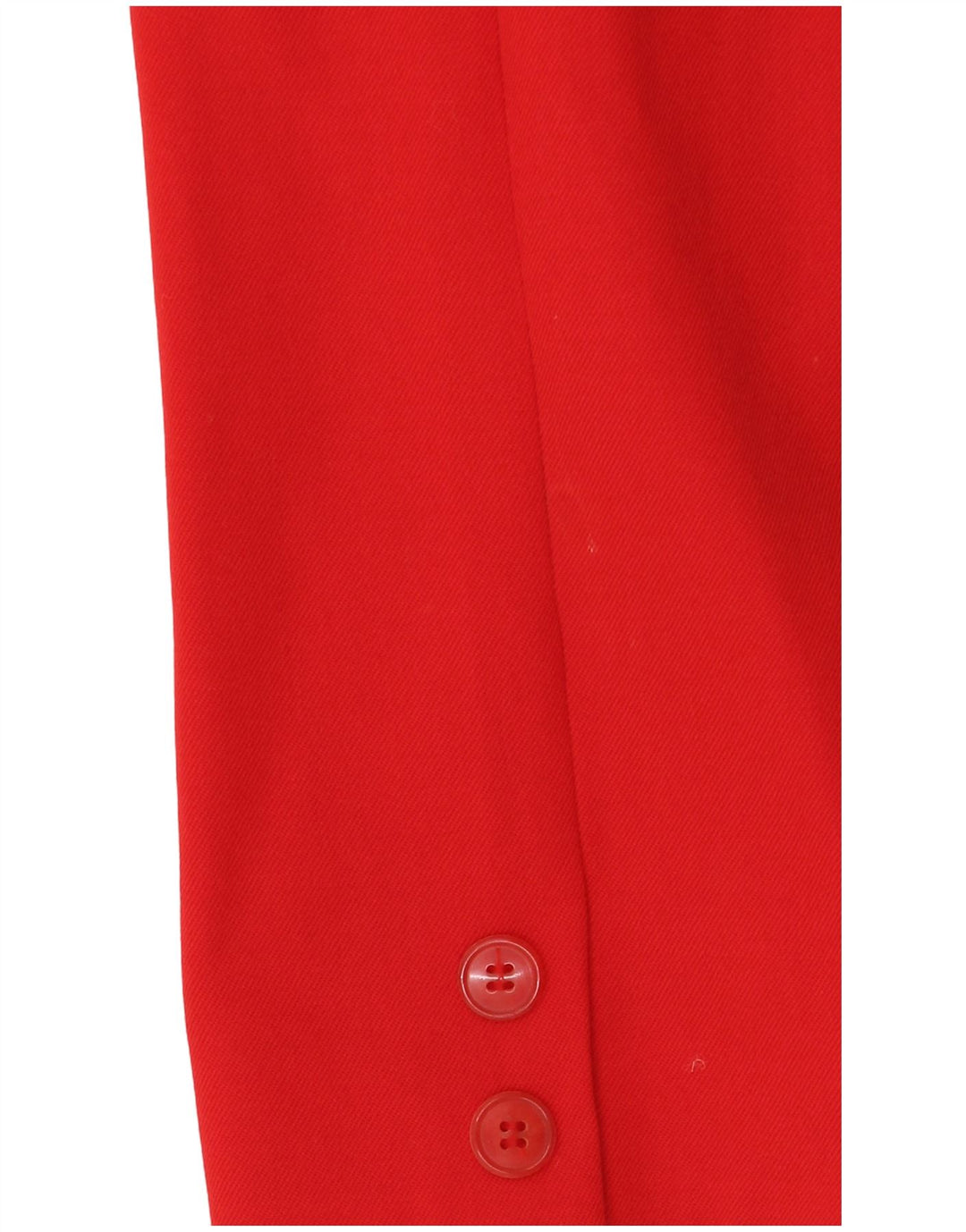 vintage Femmes Crop Double Breasted Blazer Veste IT 44 Rouge Moyen