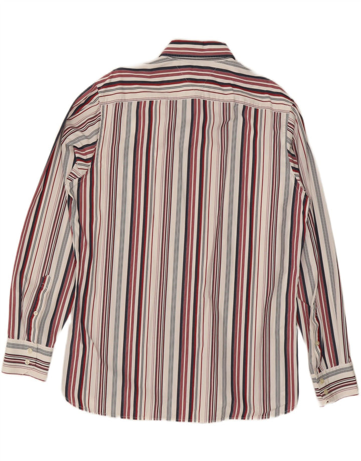 Tommy Hilfiger Chemise Homme Large Coton Rayé Multicolore