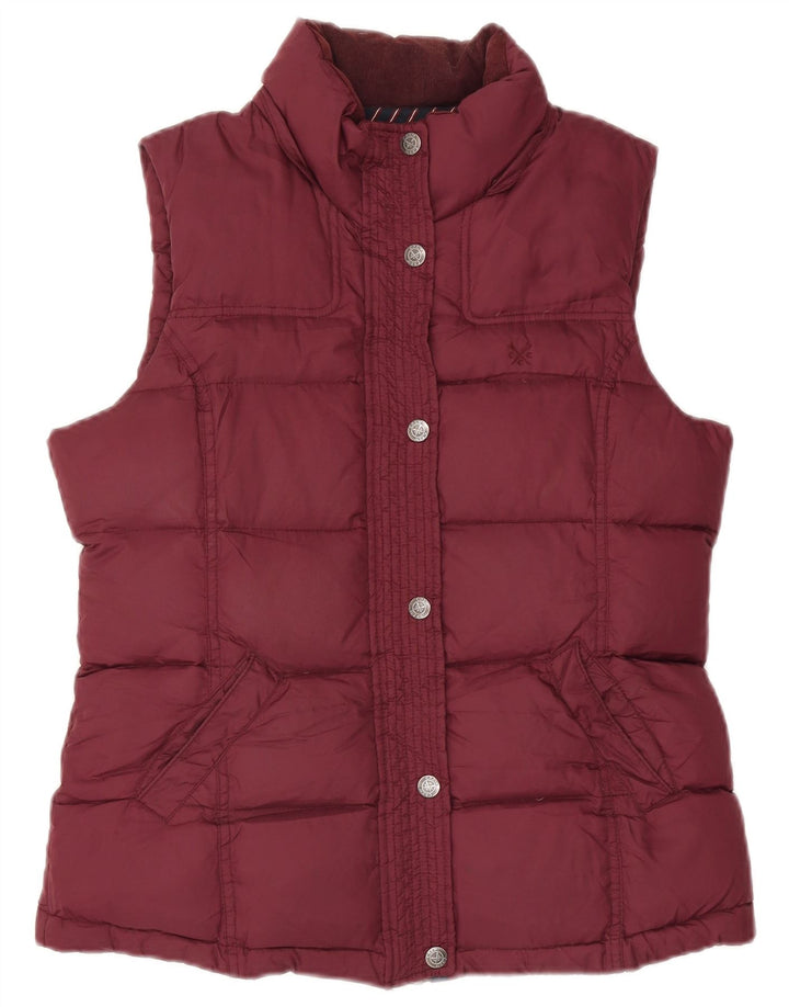Crew Clothing Gilet rembourré pour femme UK 12 Polyester marron moyen