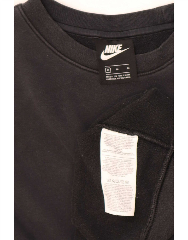 Nike Sweat-shirt coupe ample en coton noir moyen pour homme