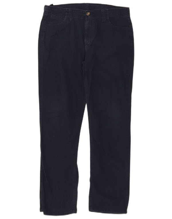 Chaps Pantalon décontracté droit Husky pour garçon 15-16 ans W30 L28 Bleu marine